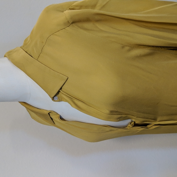 Blouse in mustard color by A. L. C. - Picture 3 of 12